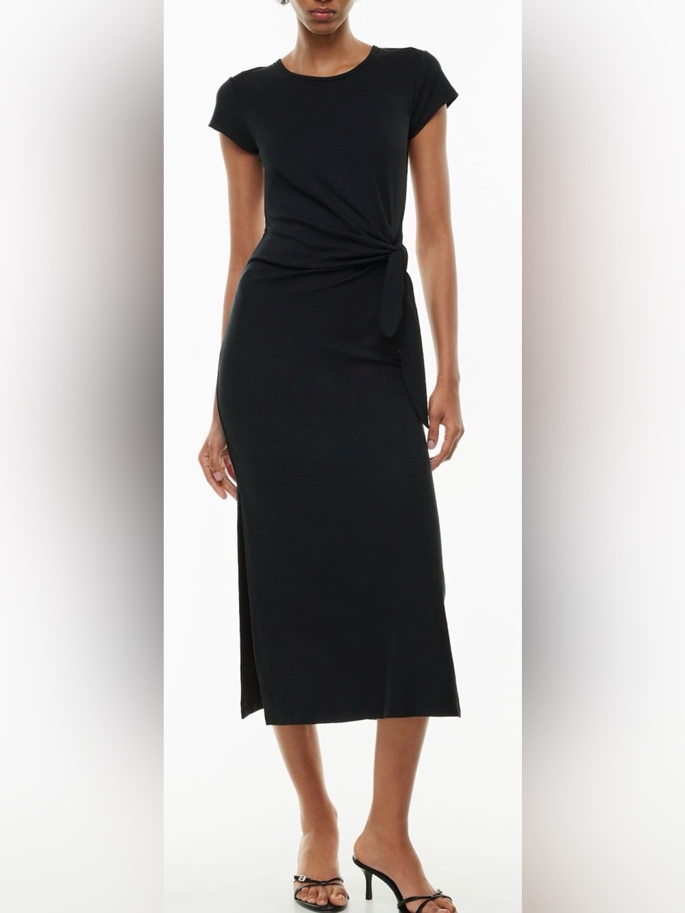 Wilfred Fortune Black Maxi Dress Size Small
